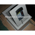 Top spring loading motor drive hidden floor mounted safe